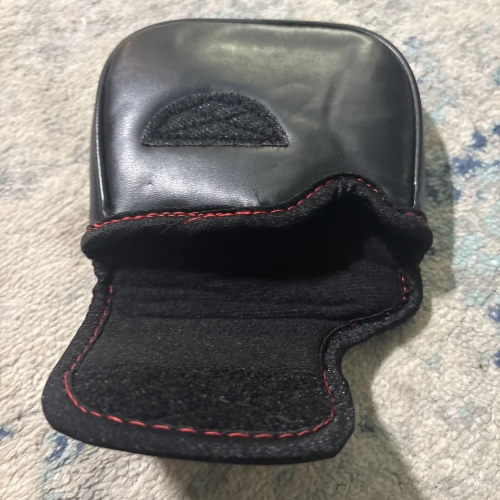 Sliver Ray Select Mallet Ray Cook Putter Head Cover Red White Stitching New RH - Picture 4 of 4